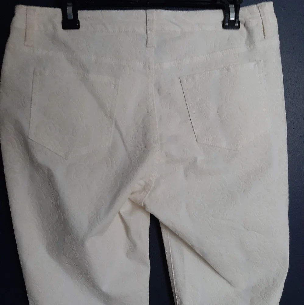 COPY - Suko off white patterned Jean's - Picture 2 of 8
